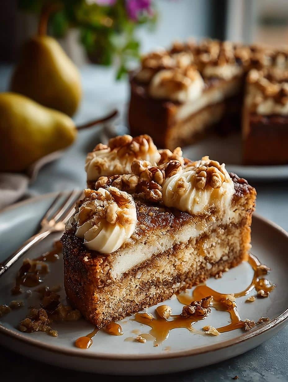 Pear Walnut Cake Moist: 5 Secrets to Ultimate Flavor 1 Pear Walnut Cake Moist
