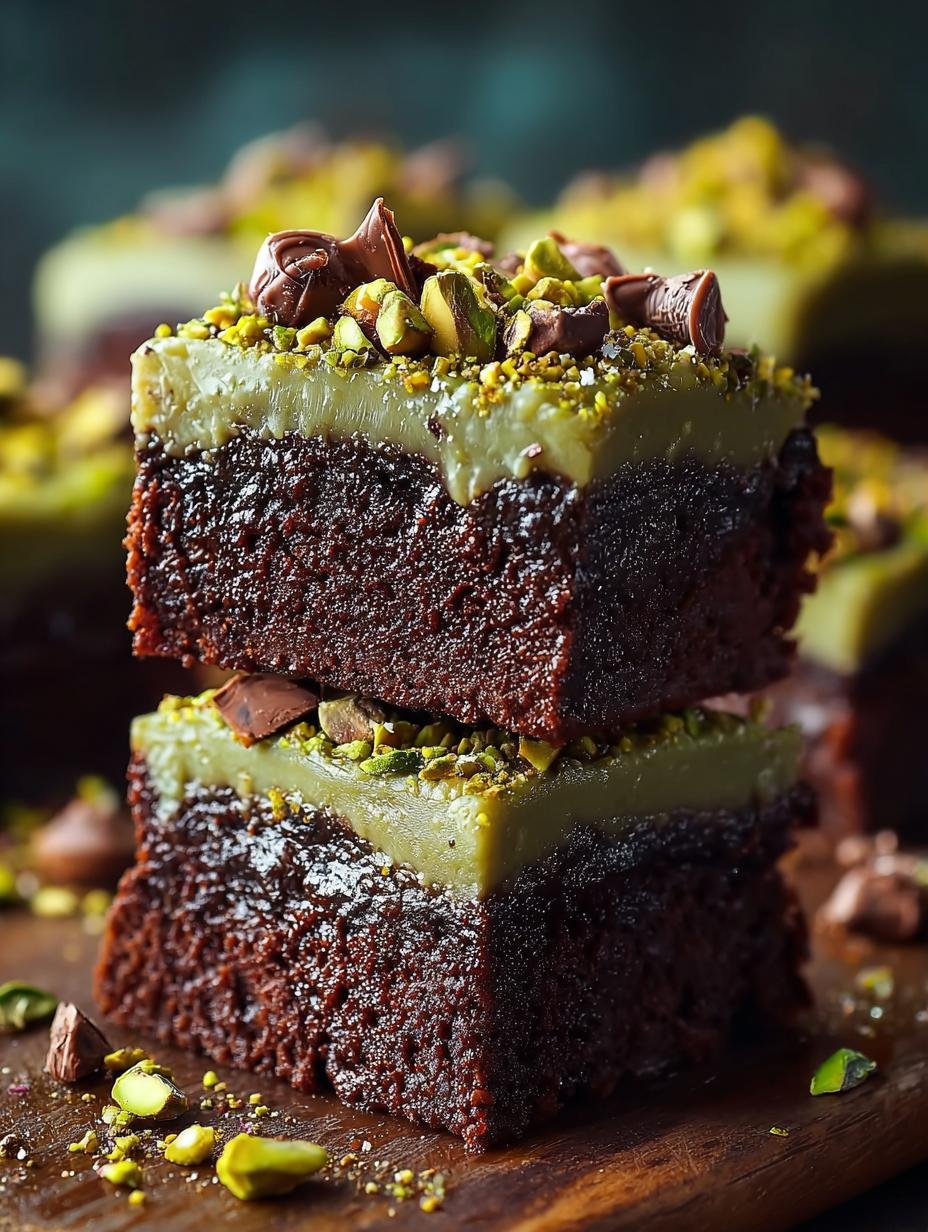 Pistachio Brownies with Pistachio Ganache: 5 Indulgent Tips - Pistachio Brownies with Pistachio - main visual representation
