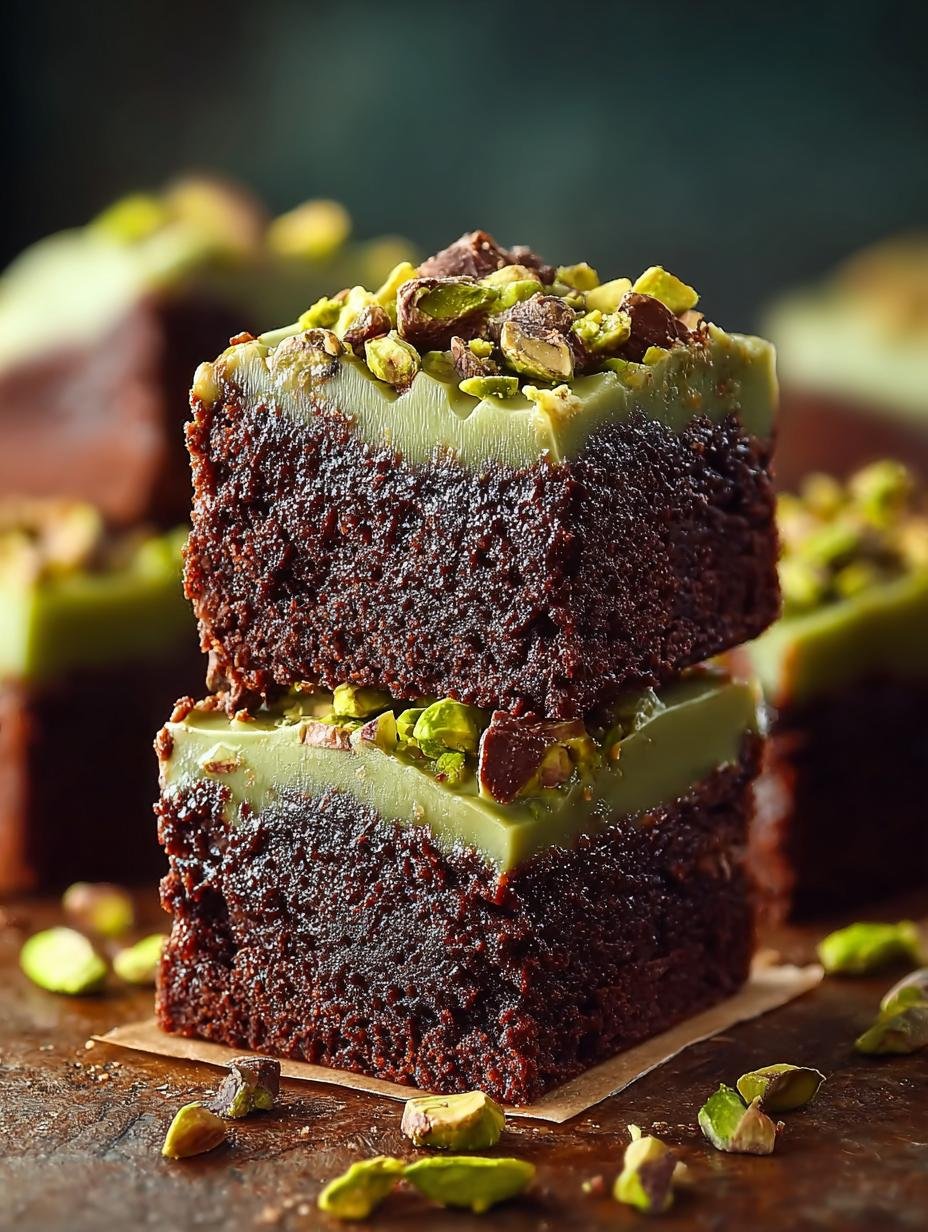 Pistachio Brownies with Pistachio Ganache: 5 Indulgent Tips - Pistachio Brownies with Pistachio - additional detail
