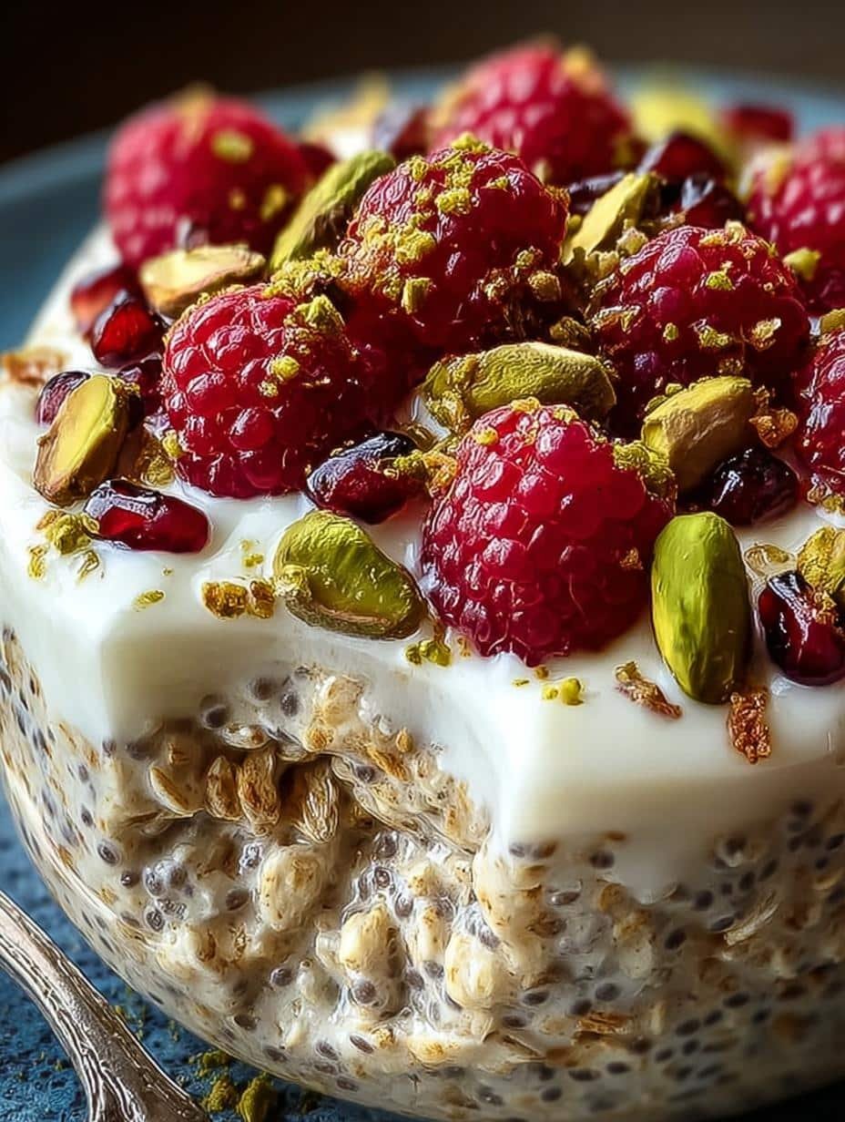 Creamy Pistachio Overnight Oats for Nutritious Mornings - Pistachio Overnight Oats - additional detail