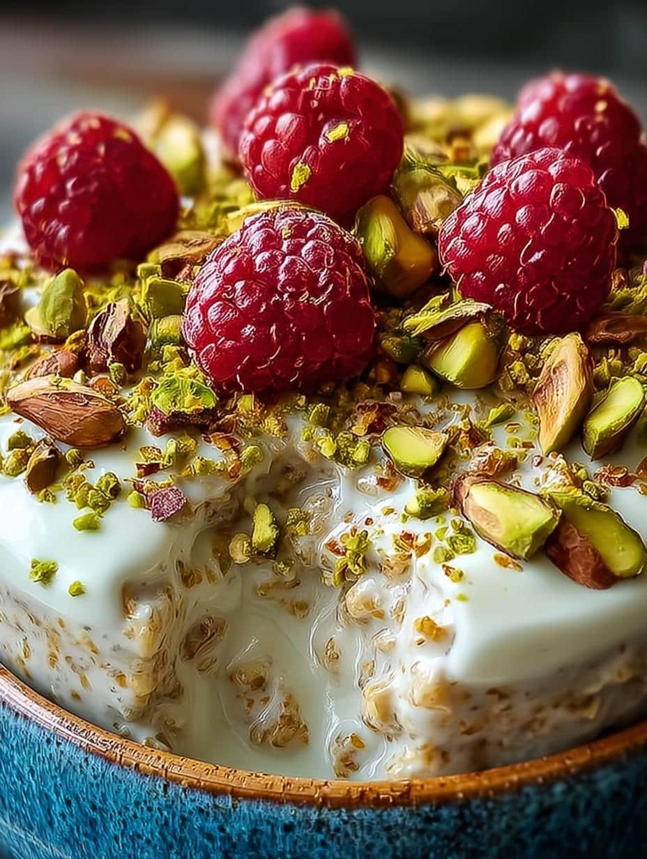 Pistachio Overnight Oats