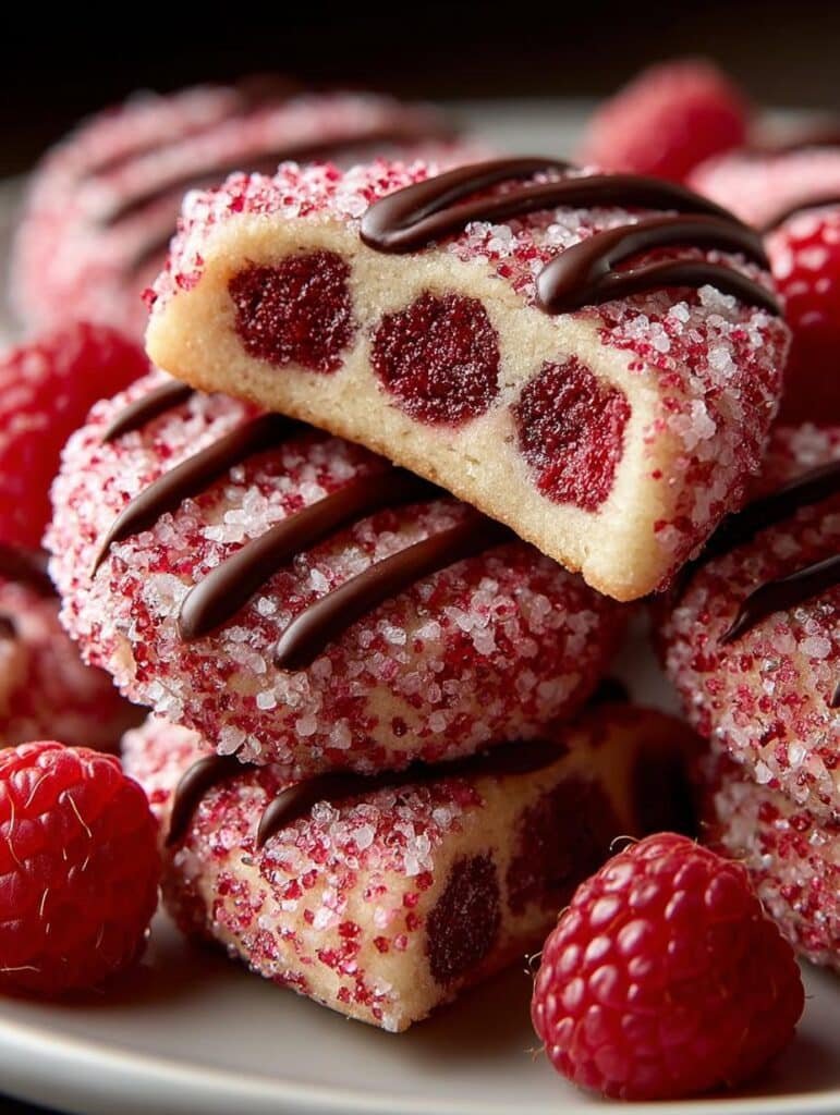 Raspberry Sugar Cookies