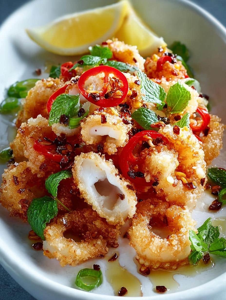 Crispy Salt Pepper Squid: A Flavorful Delight - Salt Pepper Squid - additional detail
