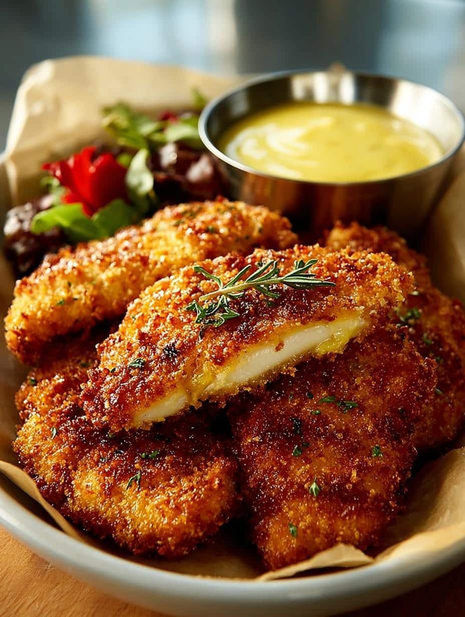 Saltine Crusted Chicken Tenders: 5 Steps to Crispy Perfection 3 Saltine Crusted Chicken Tenders: 5 Steps to Crispy Perfection - Saltine Crusted Chicken Tenders - additional detail