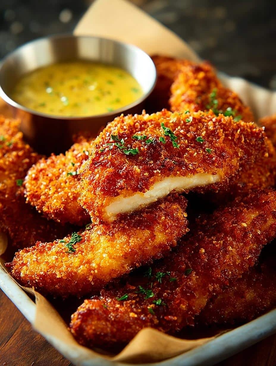 Saltine Crusted Chicken Tenders: 5 Steps to Crispy Perfection 1 Saltine Crusted Chicken Tenders