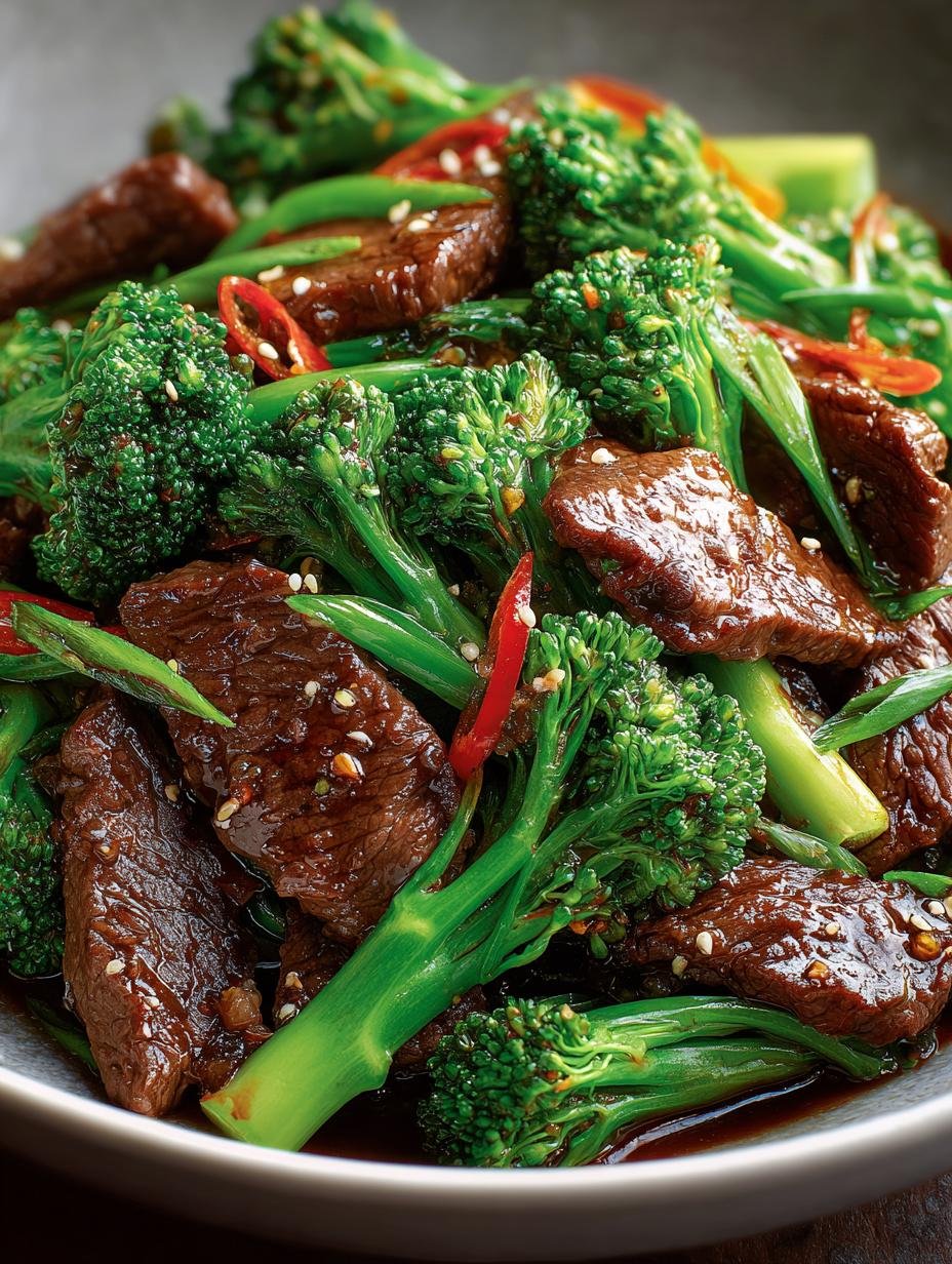 Scallion Ginger Beef Broccoli: A Flavorful Stir-Fry Delight - Scallion Ginger Beef Broccoli - main visual representation