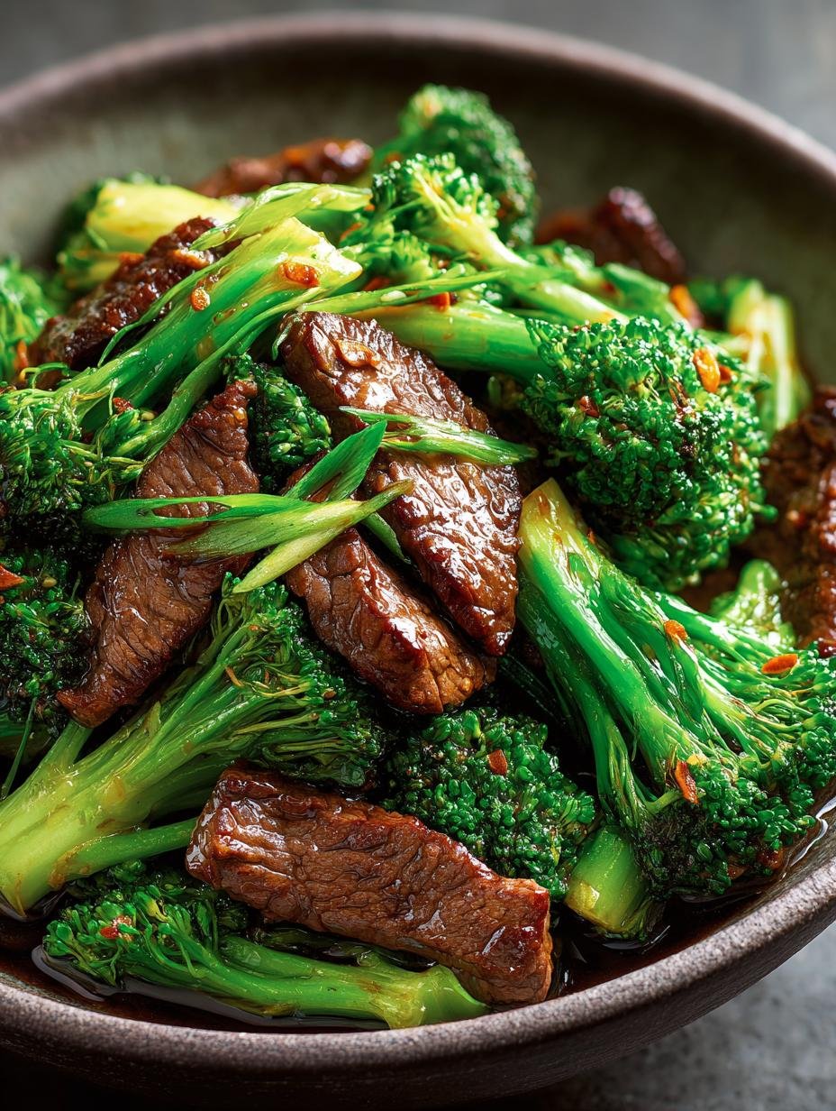 Scallion Ginger Beef Broccoli: A Flavorful Stir-Fry Delight - Scallion Ginger Beef Broccoli - additional detail
