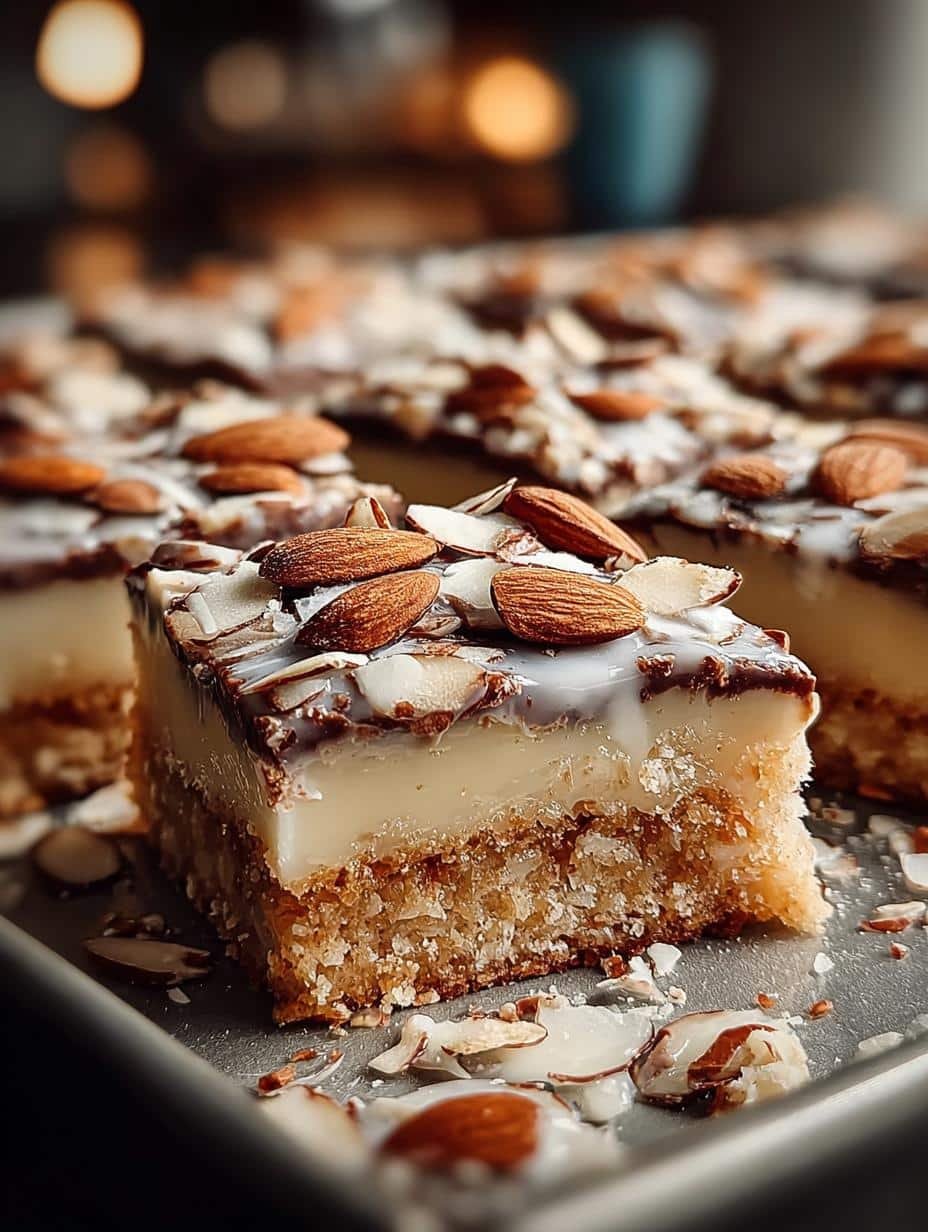 Irresistibly Sweet Scandinavian Almond Bars Recipe - Scandinavian Almond Bars - main visual representation