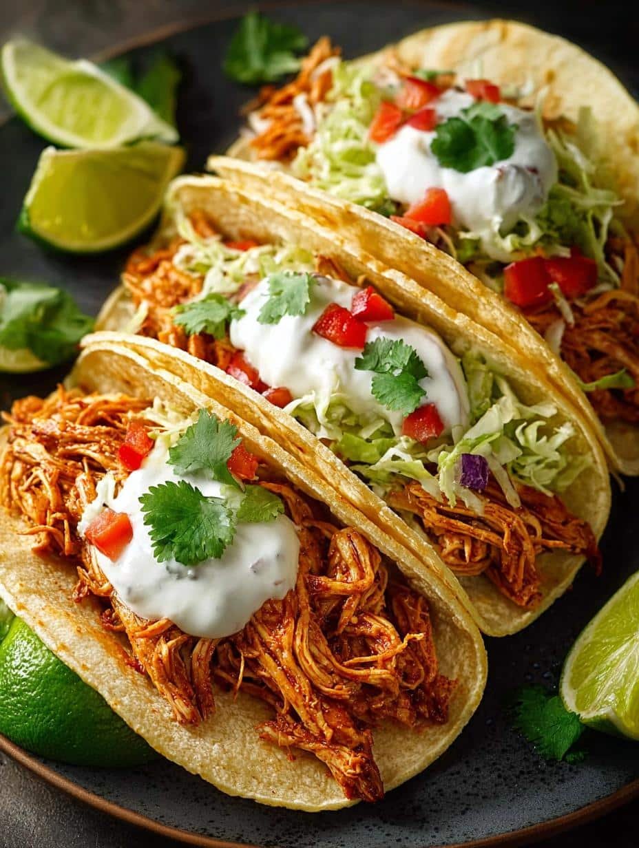 Shredded Chicken Tacos: 7 Steps to Flavorful Perfection - Shredded Chicken Tacos - main visual representation