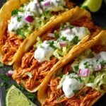 Shredded Chicken Tacos