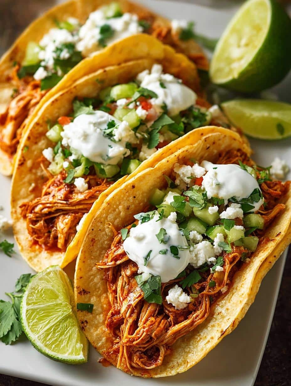 Shredded Chicken Tacos: 7 Steps to Flavorful Perfection - Shredded Chicken Tacos - additional detail