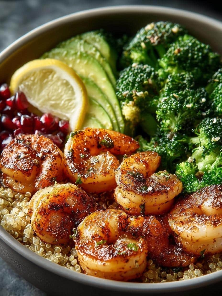 Shrimp Quinoa Bowl