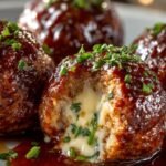 Smoked Stuffed Meatballs