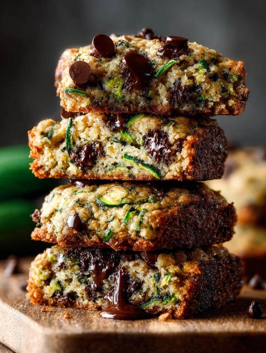 Soft Zucchini Chocolate Chip Cookies That Melt in Your Mouth - Soft Zucchini Chocolate Chip - main visual representation