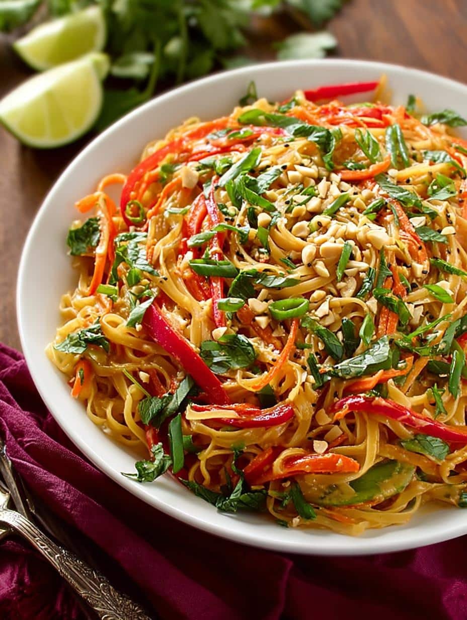 Spicy Thai Noodles with Peanut Sauce: 5 Must-Try Tips - Spicy Thai Noodles with - additional detail