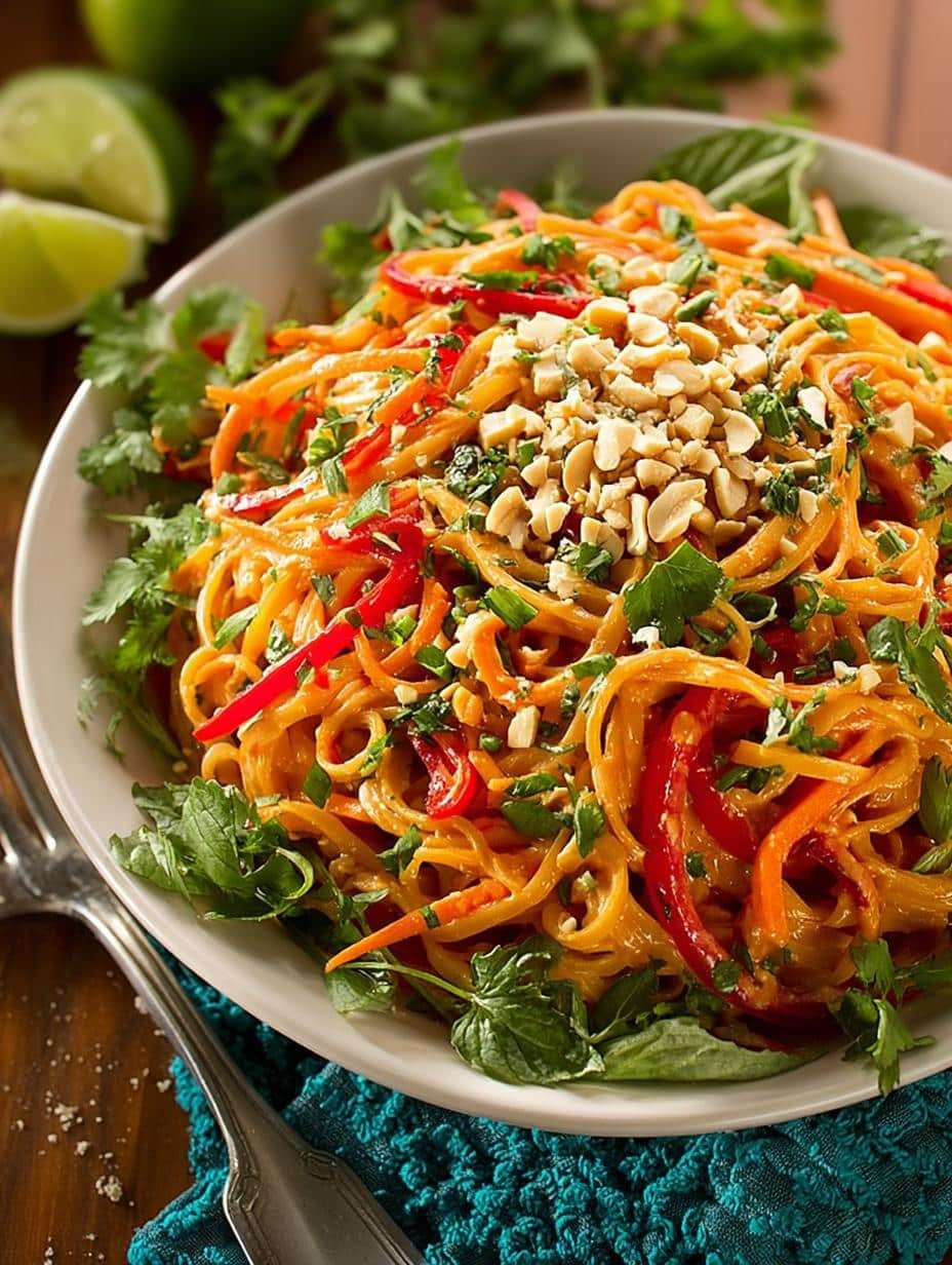 Spicy Thai Noodles with