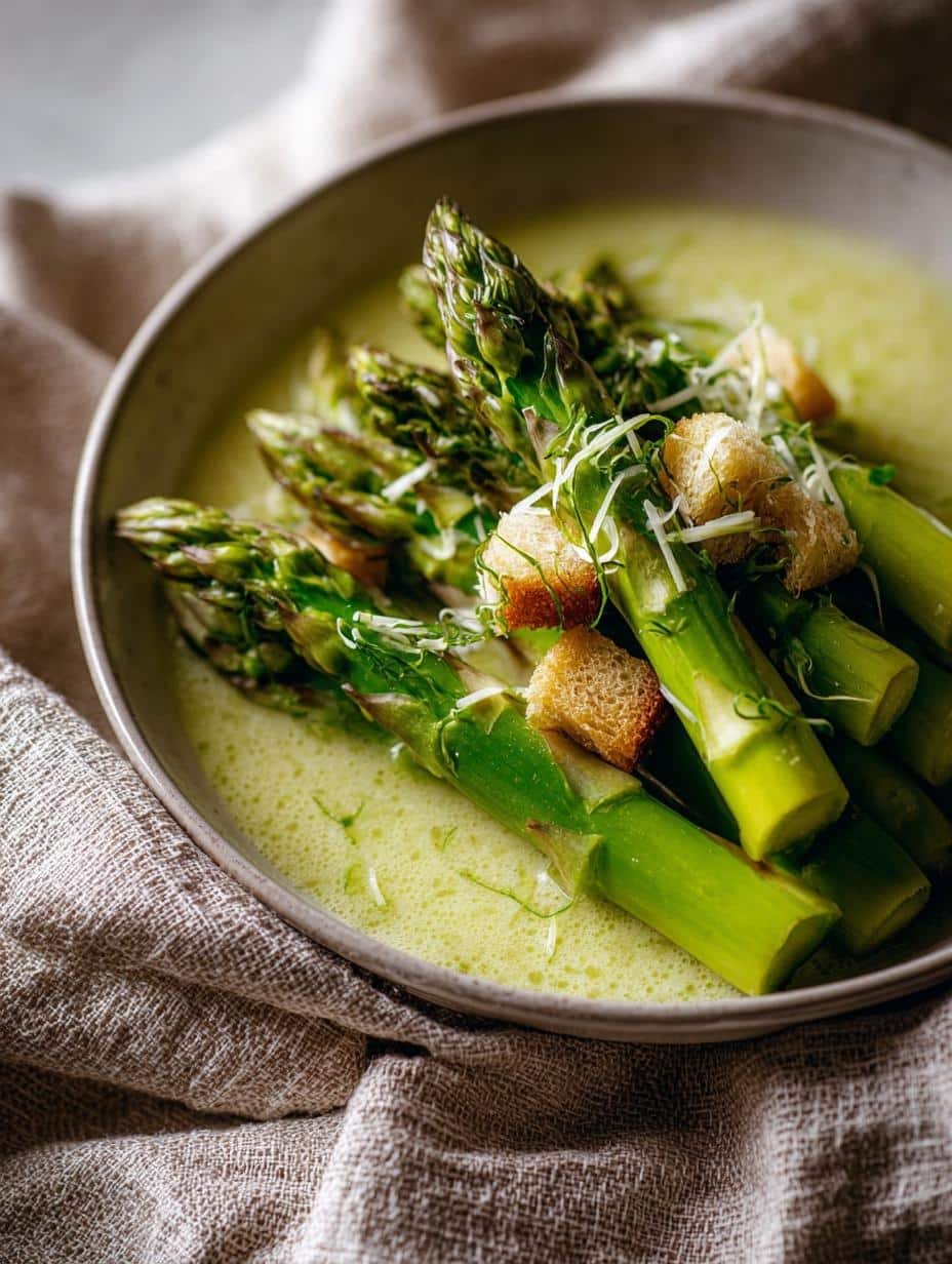 Delicious Spring Asparagus Soup: 7 Easy Steps - Spring Asparagus Soup - additional detail