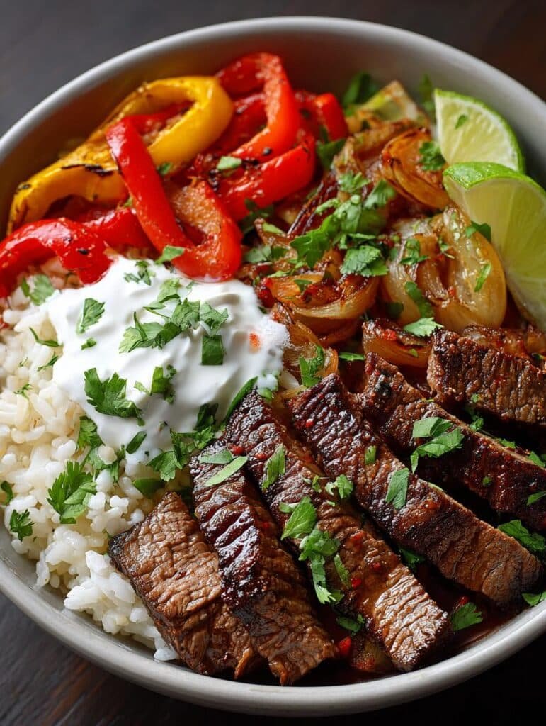 Steak Fajita Power Bowls