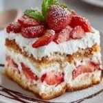 Strawberry Shortcake Tiramisu
