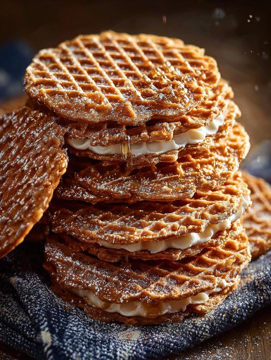 Stroopwafels: 24 Irresistible Caramel-Filled Delights - Stroopwafels - main visual representation