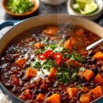 Sweet Potato Black Bean Chili: A Hearty Comfort Dish 4 Sweet Potato Black Bean