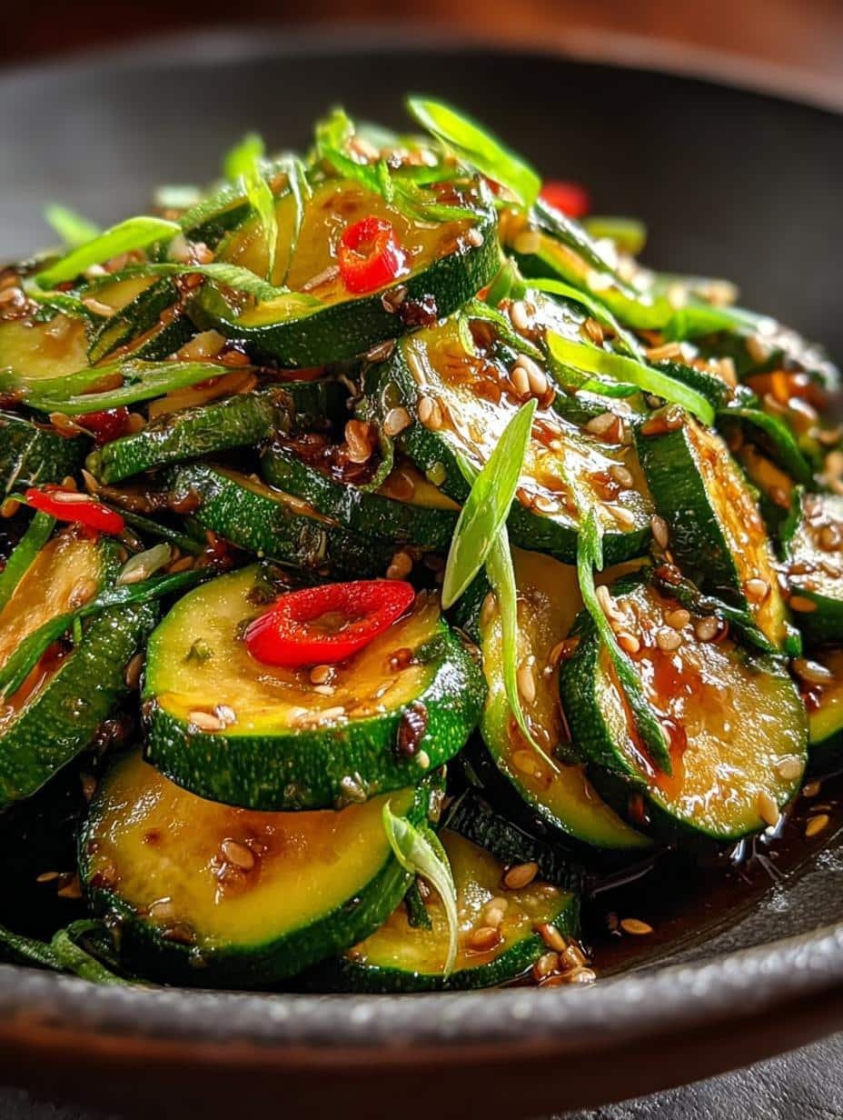 Tasty Asian Zucchini Side: A Flavor Boost for Dinner 3 Tasty Asian Zucchini Side: A Flavor Boost for Dinner - Tasty Asian Zucchini Side - additional detail