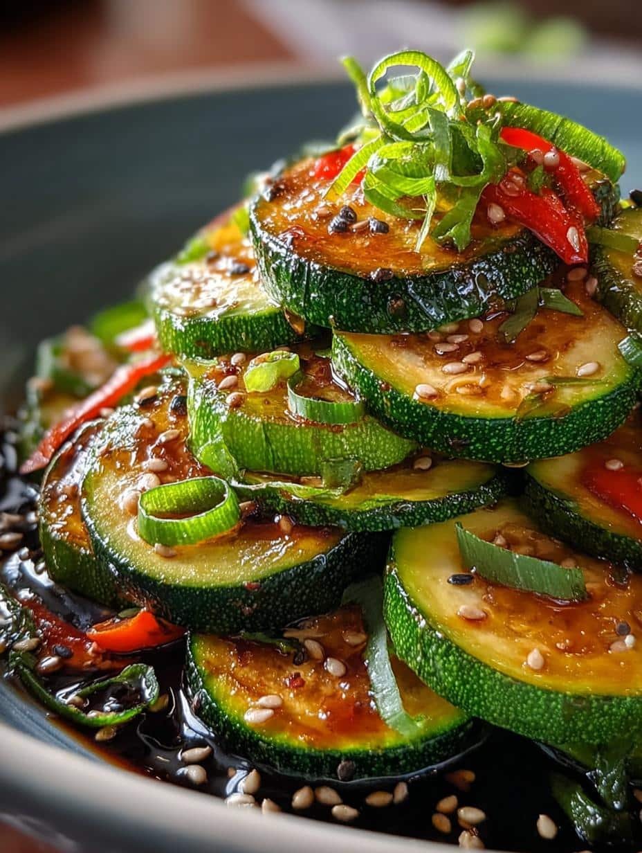 Tasty Asian Zucchini Side: A Flavor Boost for Dinner 1 Tasty Asian Zucchini Side
