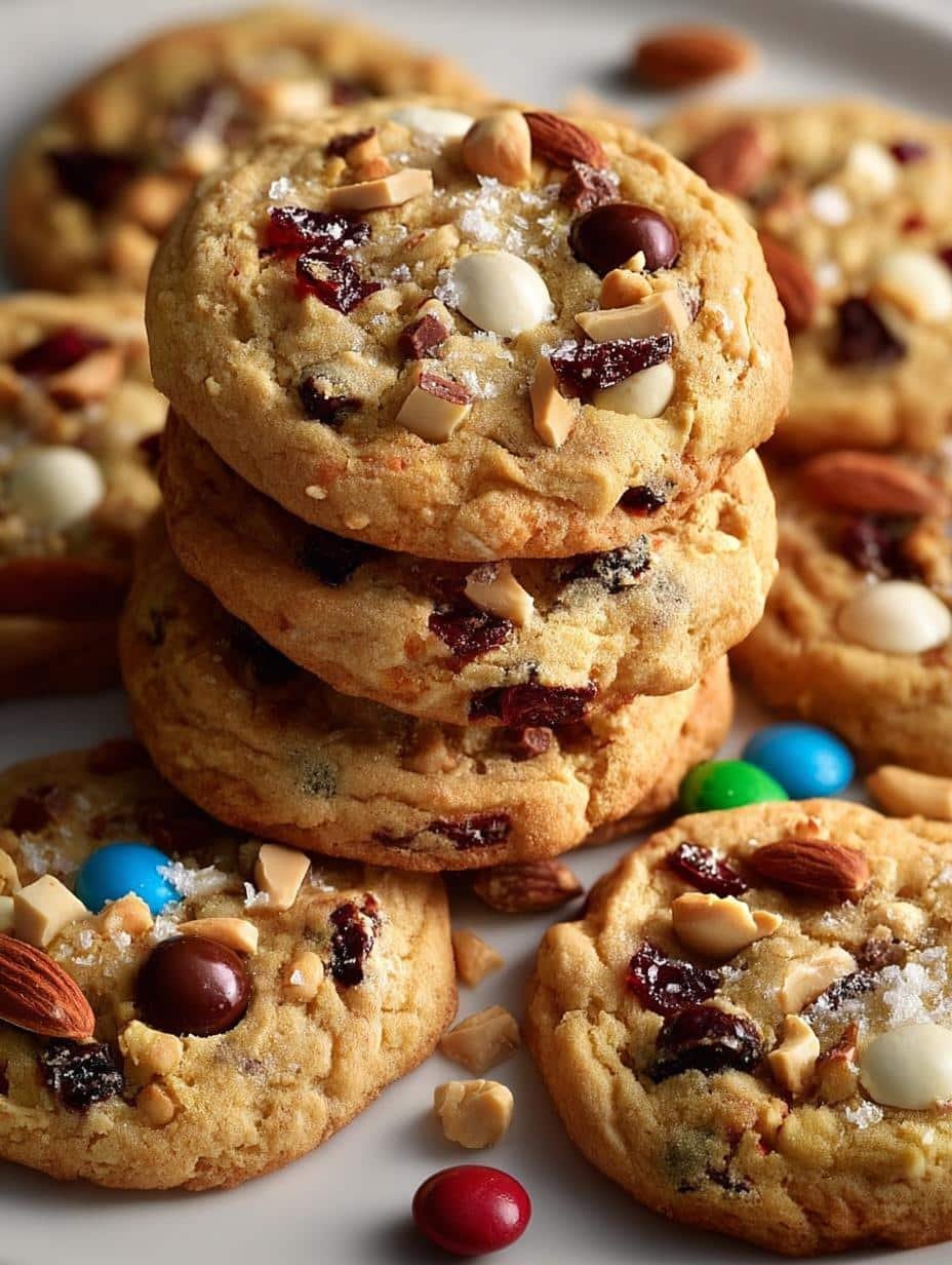 Trail Mix Cookies with Chocolate and Nuts Recipe 2 Trail Mix Cookies with Chocolate and Nuts Recipe - Trail Mix Cookies with - main visual representation