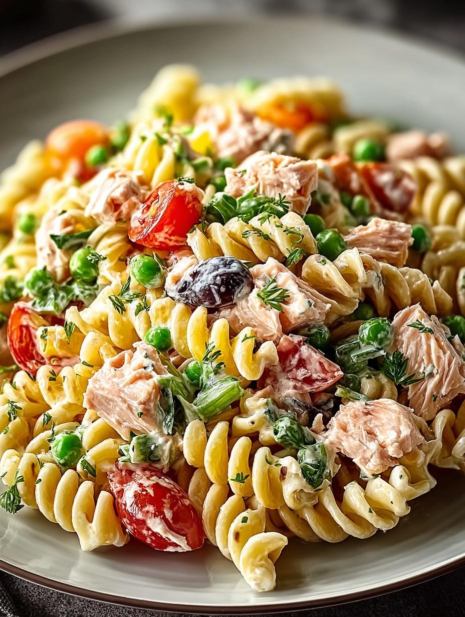 Tuna Pasta Salad For a Deliciously Healthy Meal - Tuna Pasta Salad For - main visual representation