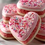 Valentine Strawberry Cookies