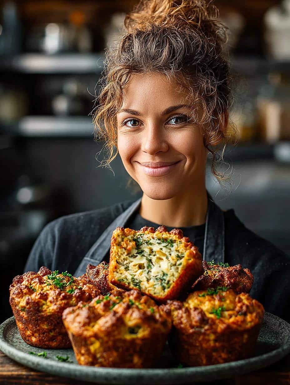 Vegan Savoury Muffins: 12 Vegetable-Packed Delights 3 Vegan Savoury Muffins: 12 Vegetable-Packed Delights - Vegan Savoury Muffins - additional detail