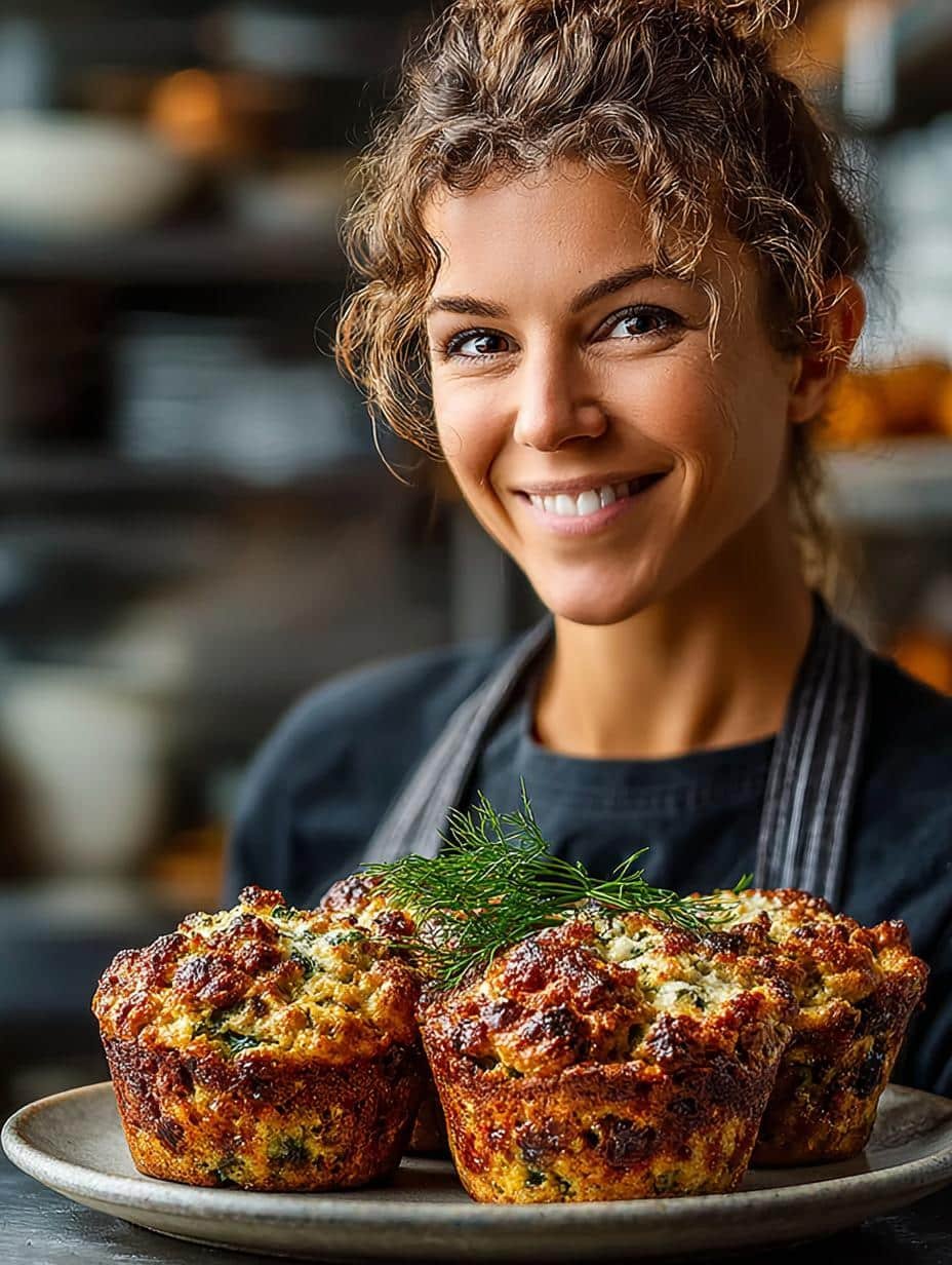 Vegan Savoury Muffins: 12 Vegetable-Packed Delights 1 Vegan Savoury Muffins