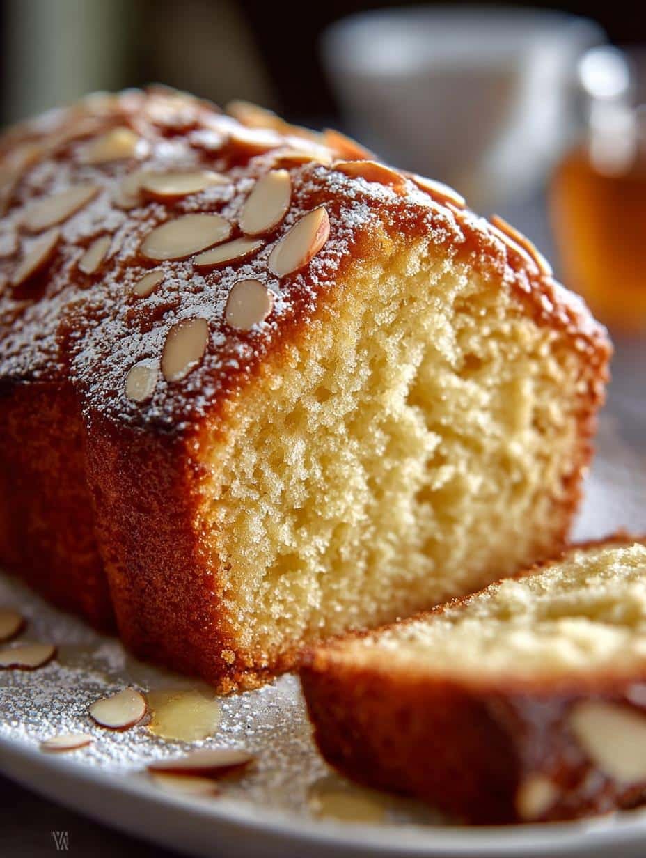 Delicious Almond Pound Cake to Satisfy Your Cravings 3 Delicious Almond Pound Cake to Satisfy Your Cravings - Almond Pound Cake - additional detail