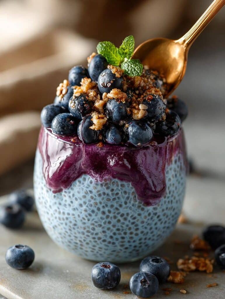 Blueberry Chia Pudding