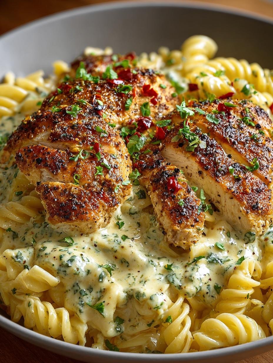 Delicious Cheesy Garlic Chicken Pasta in 25 Minutes 1 Cheesy Garlic Chicken Pasta