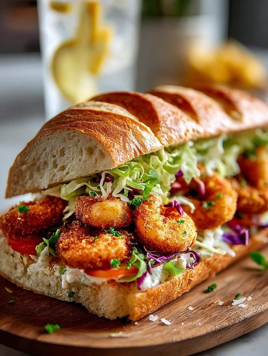 Crispy Shrimp Boy Sandwich: 5 Irresistible Recipes 2 Crispy Shrimp Boy Sandwich: 5 Irresistible Recipes - Crispy Shrimp Boy Sandwich - main visual representation