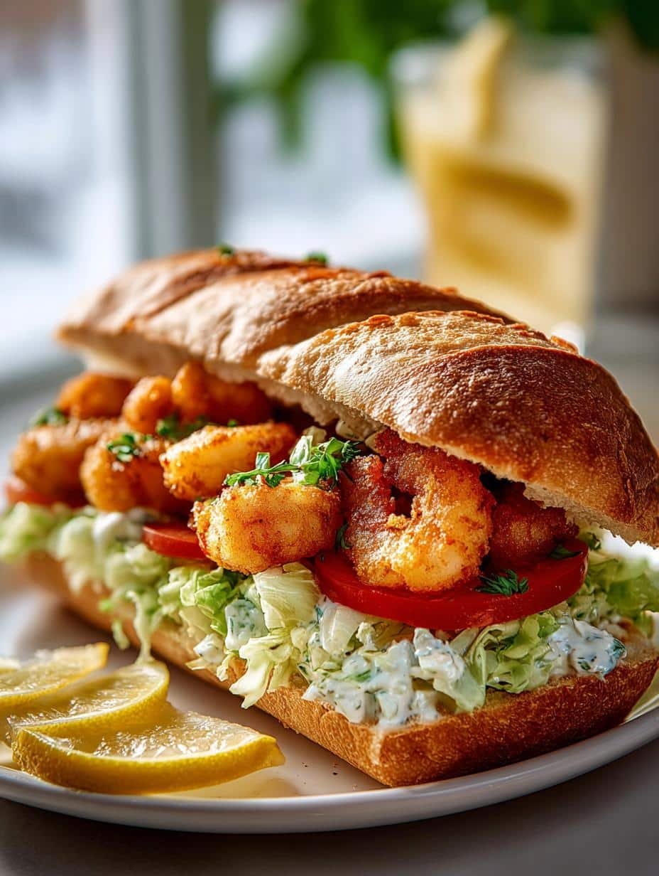 Crispy Shrimp Boy Sandwich: 5 Irresistible Recipes 1 Crispy Shrimp Boy Sandwich