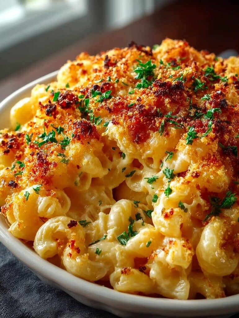 Our Baked Mac Cheese