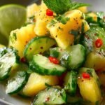 Pineapple Cucumber Salad