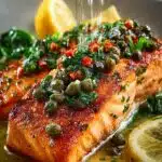 Salmon Piccata