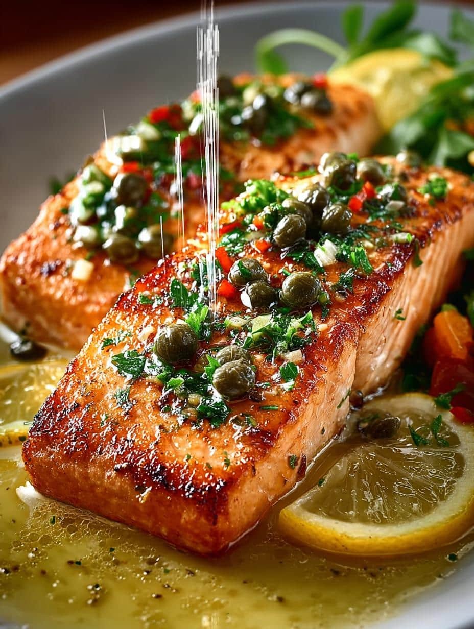 Salmon Piccata: 7 Irresistible Ways to Enjoy This Dish - Salmon Piccata - additional detail