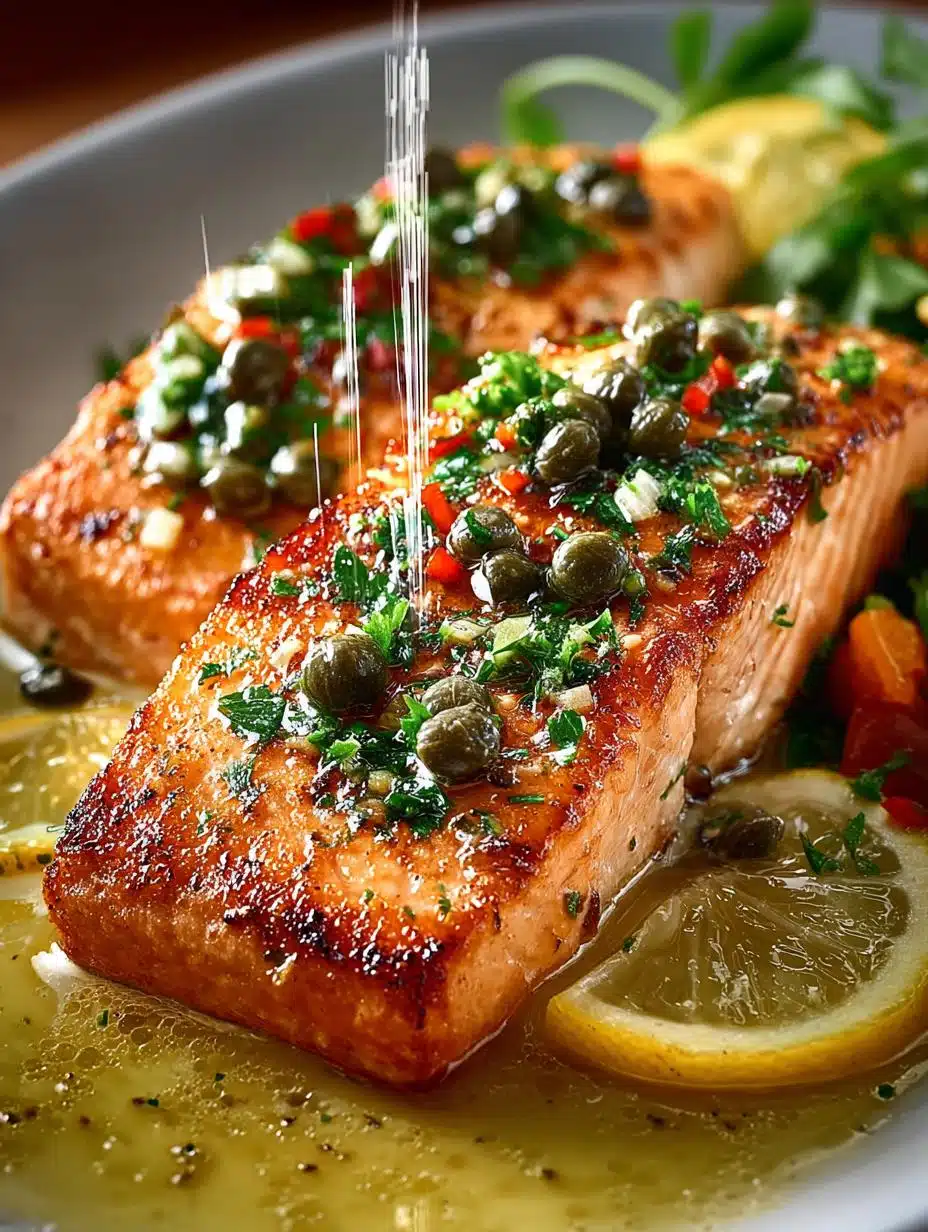 Salmon Piccata: 7 Irresistible Ways to Enjoy This Dish - Salmon Piccata - additional detail