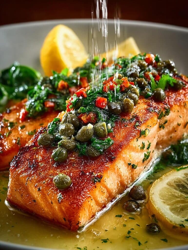 Salmon Piccata