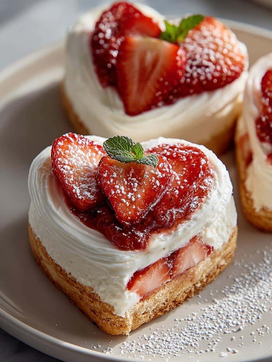 Strawberry Cream Cheese Heart: 8 Delightful Breakfast Treats 2 Strawberry Cream Cheese Heart: 8 Delightful Breakfast Treats - Strawberry Cream Cheese Heart - main visual representation