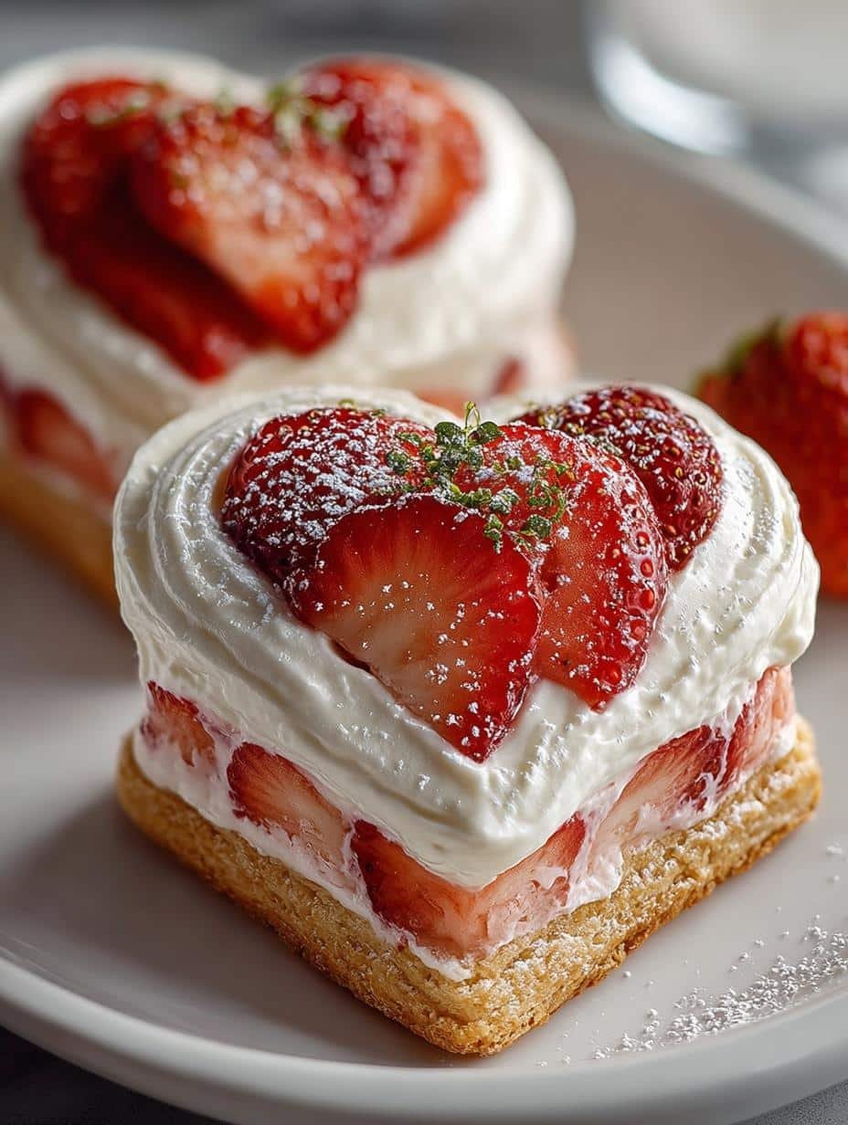 Strawberry Cream Cheese Heart: 8 Delightful Breakfast Treats 3 Strawberry Cream Cheese Heart: 8 Delightful Breakfast Treats - Strawberry Cream Cheese Heart - additional detail