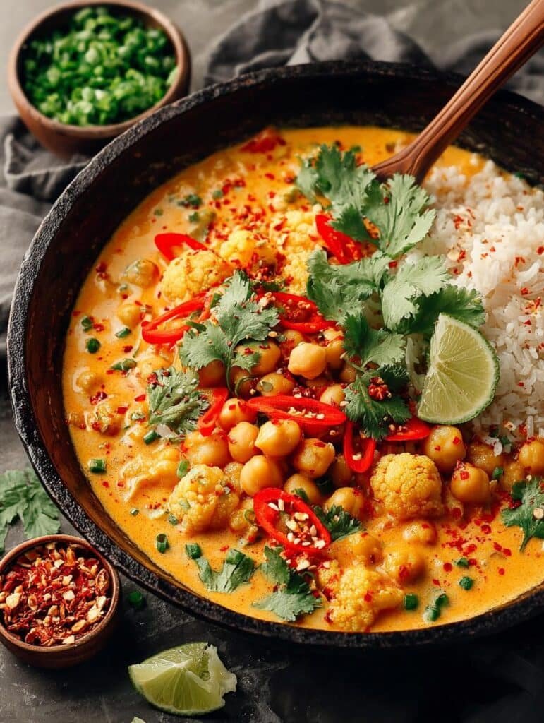 Thai Chickpea Coconut Curry