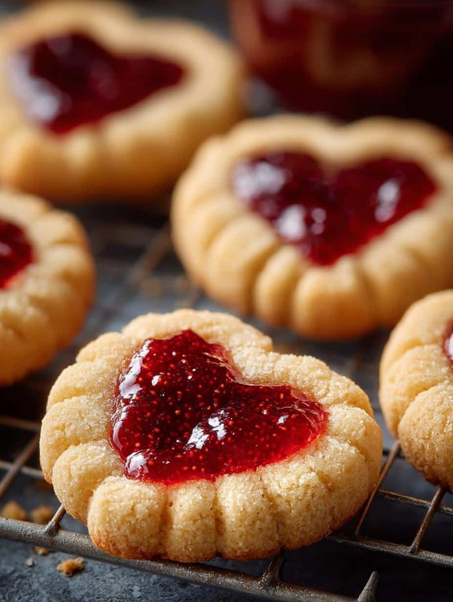 Thumbprint Jam Cookies