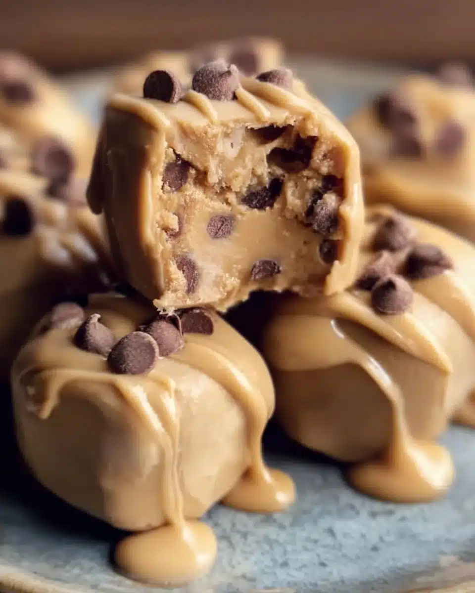 Frozen Greek Yogurt Peanut Butter Bites