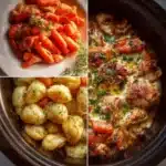 Crockpot Magic recipes for kids featuring colorful, healthy meals.