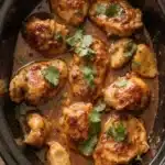 Delicious Dump and Go Slow Cooker Teriyaki Chicken dish served with rice and vegetables